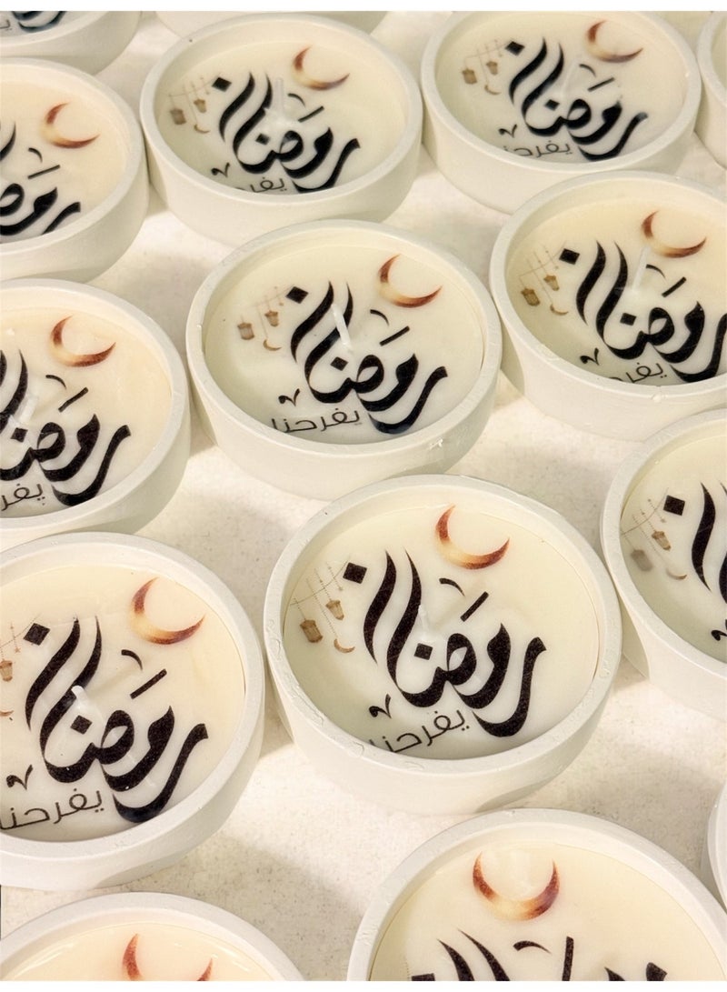 ANUM BY MUNA "Ramadan Light" Vanilla Scented Candle Set - 3 Pieces - Image 4